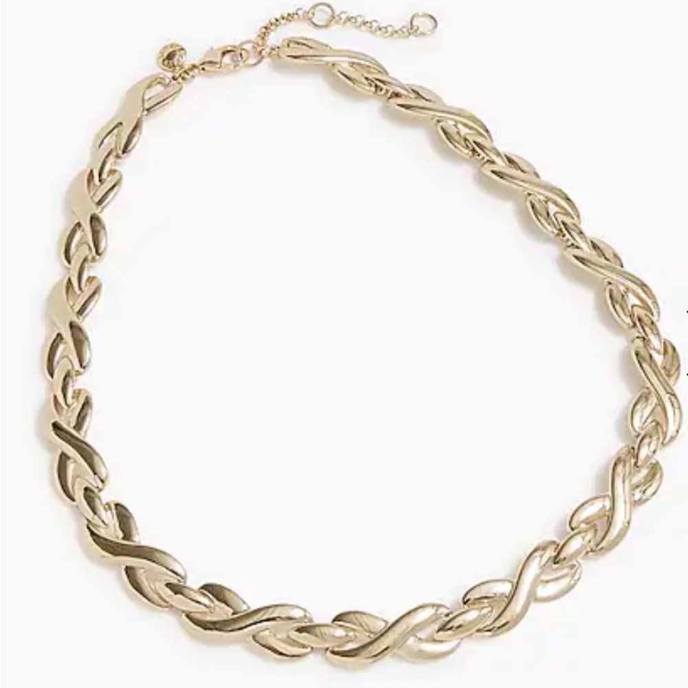 2 piece set, J Crew Factory Set Braided Necklace and Bracelet